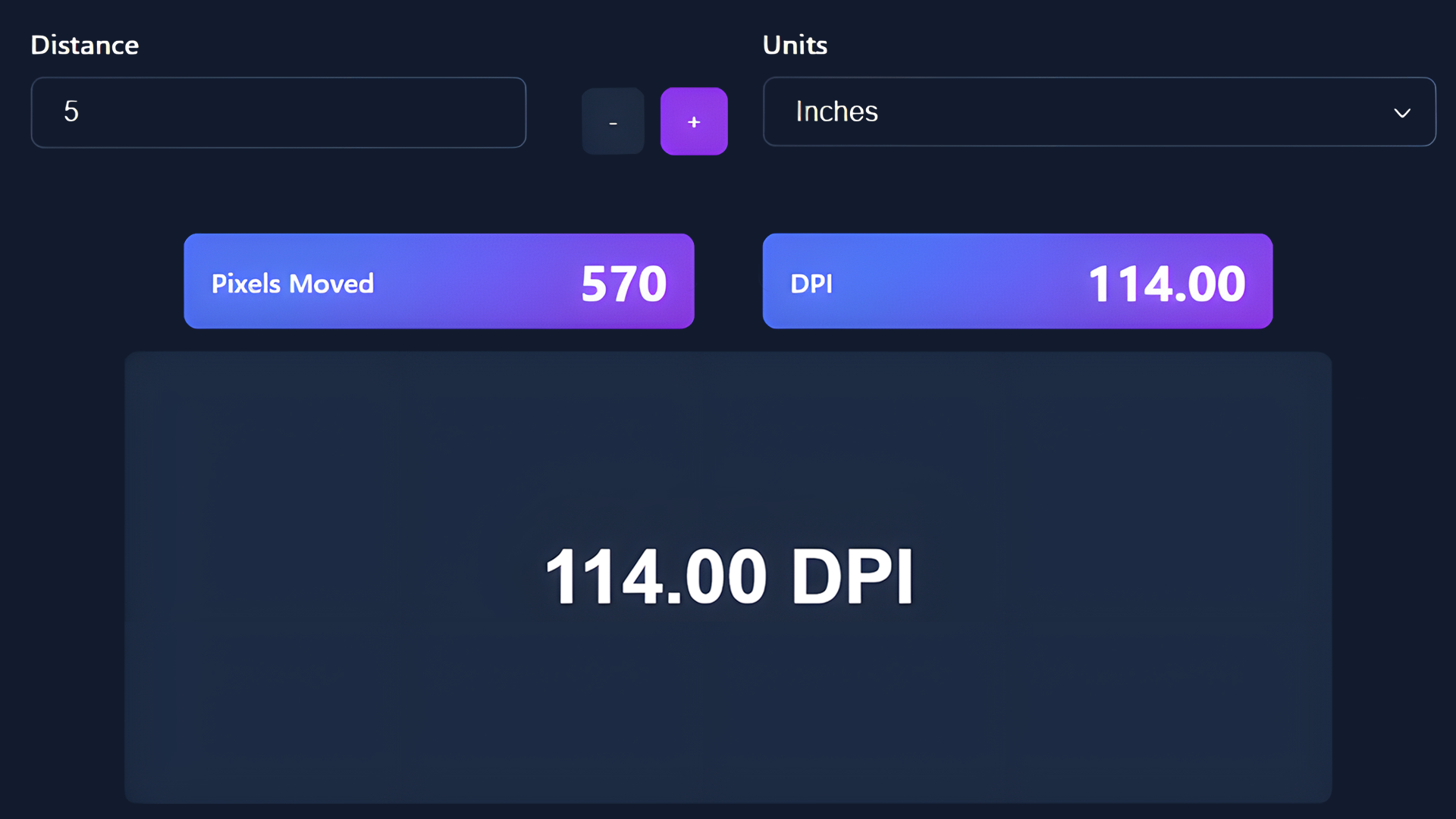 Check the DPI of a mouse